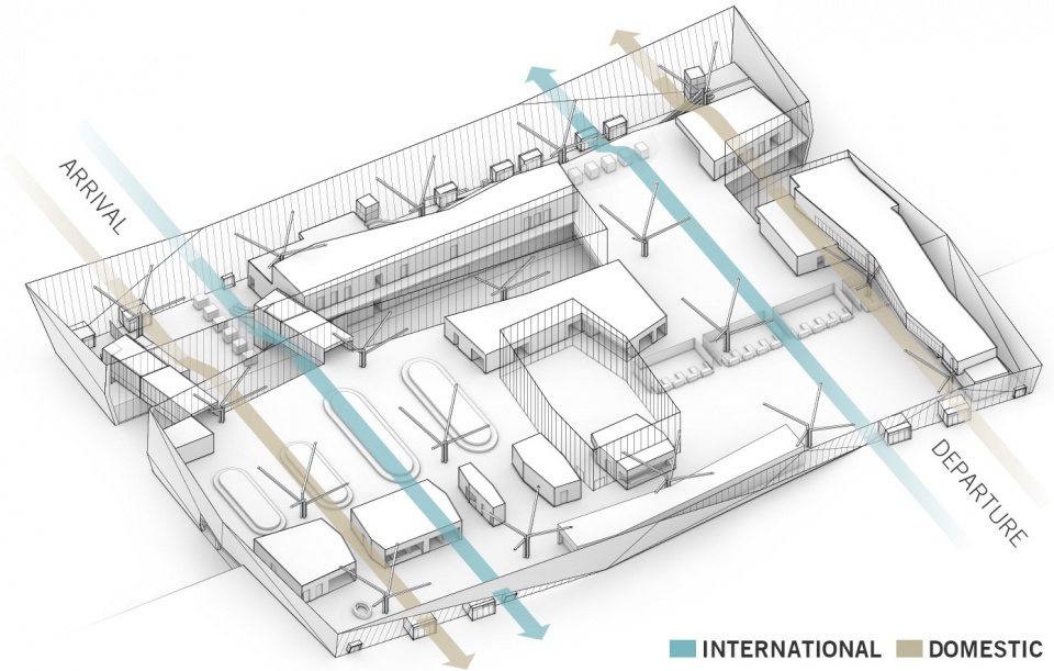 ilan and asaf ramon international airport by amir mann ami shinar architects and planners moshe zur architects