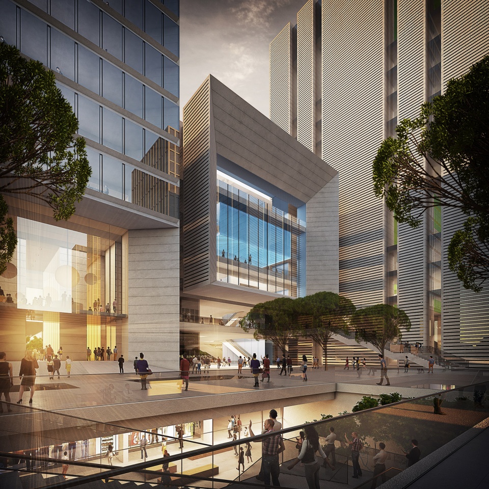 gmp wins competition for hengli international building in shenzhen