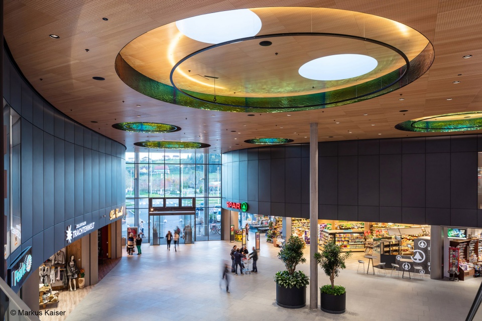 shopping mall wez das weststeirische einkaufszentrum by behf architects