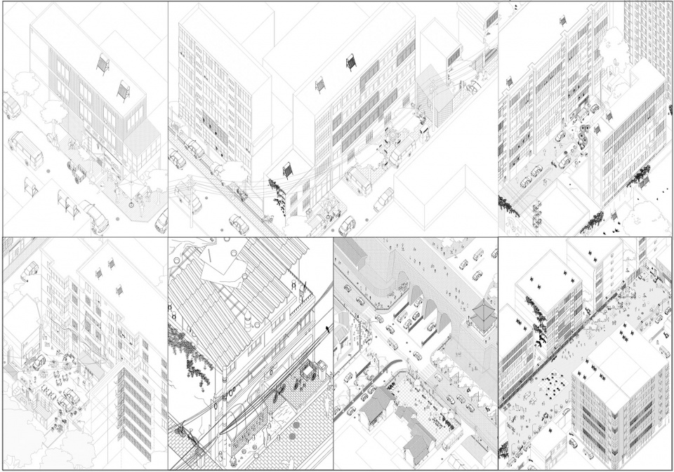urban research the gaps of public space by monolith architects