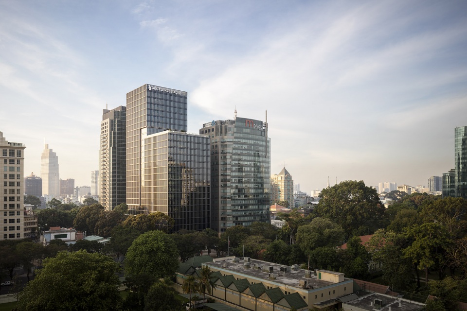 the german house sustainable office building in ho chi minh city by gmp