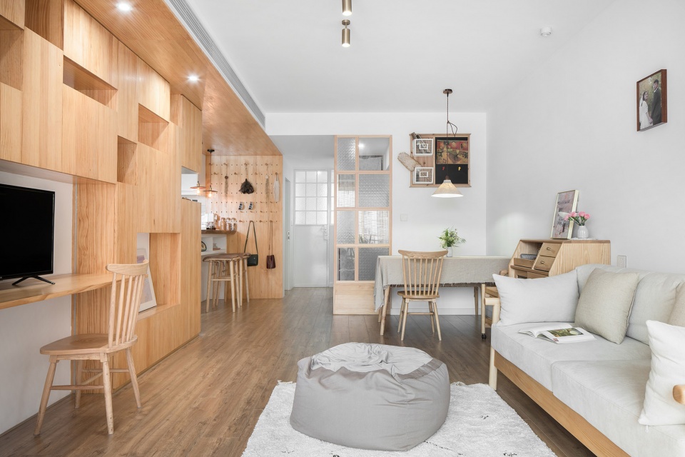 l apartment in shanghai china by atelier dy