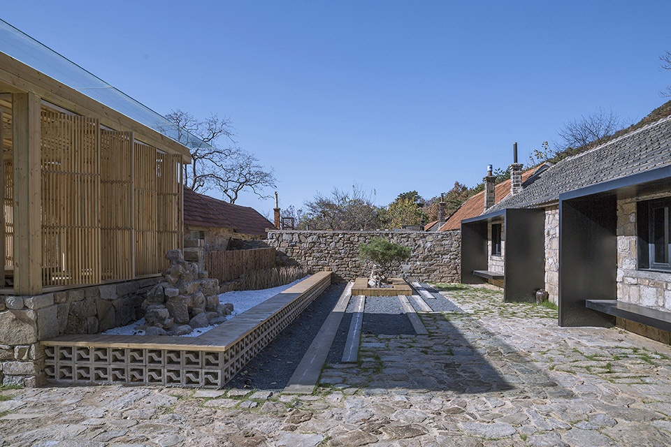 persimmon garden in wangjiatuan village china by 3andwich design he wei studio