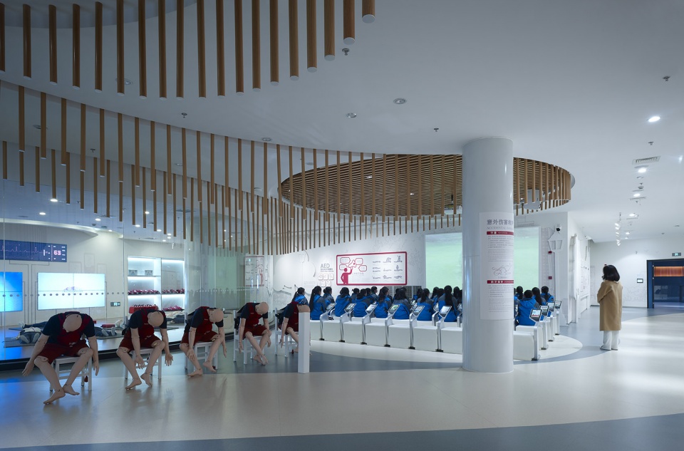 training center for disaster management in shanghai china by gmp