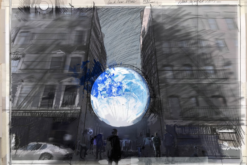 blu marble by sebastian errazuriz