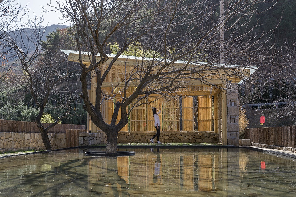 persimmon garden in wangjiatuan village china by 3andwich design he wei studio