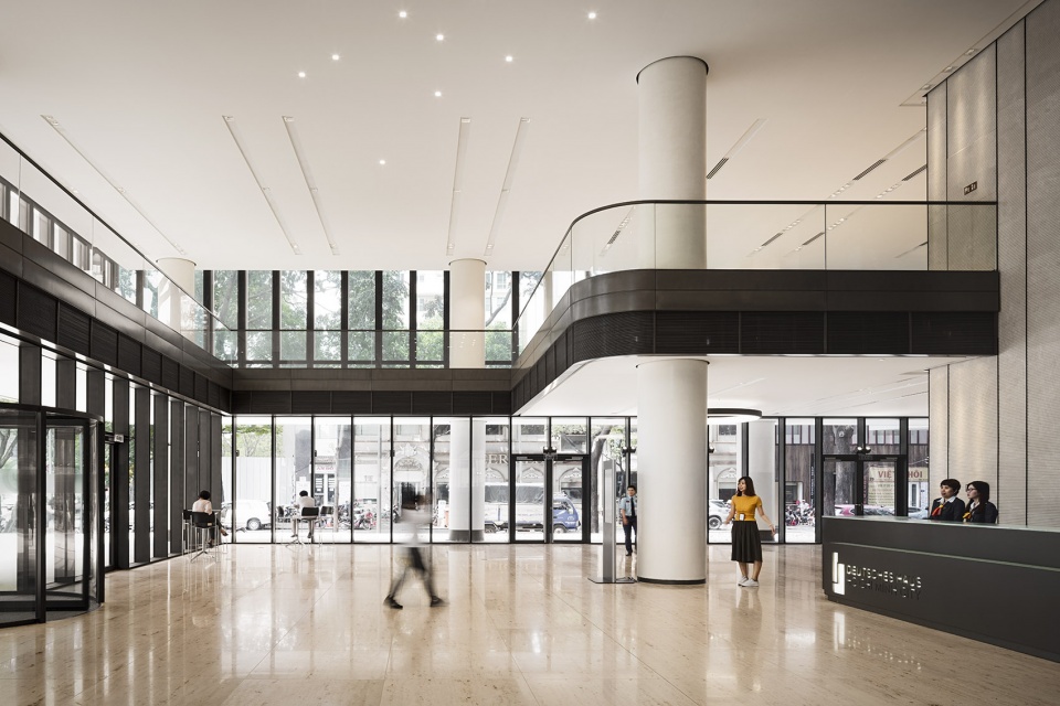 the german house sustainable office building in ho chi minh city by gmp