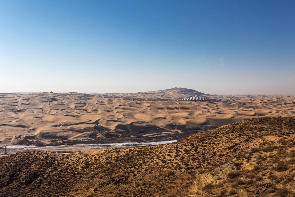xiangshawan desert lotus hotel china by plat asia