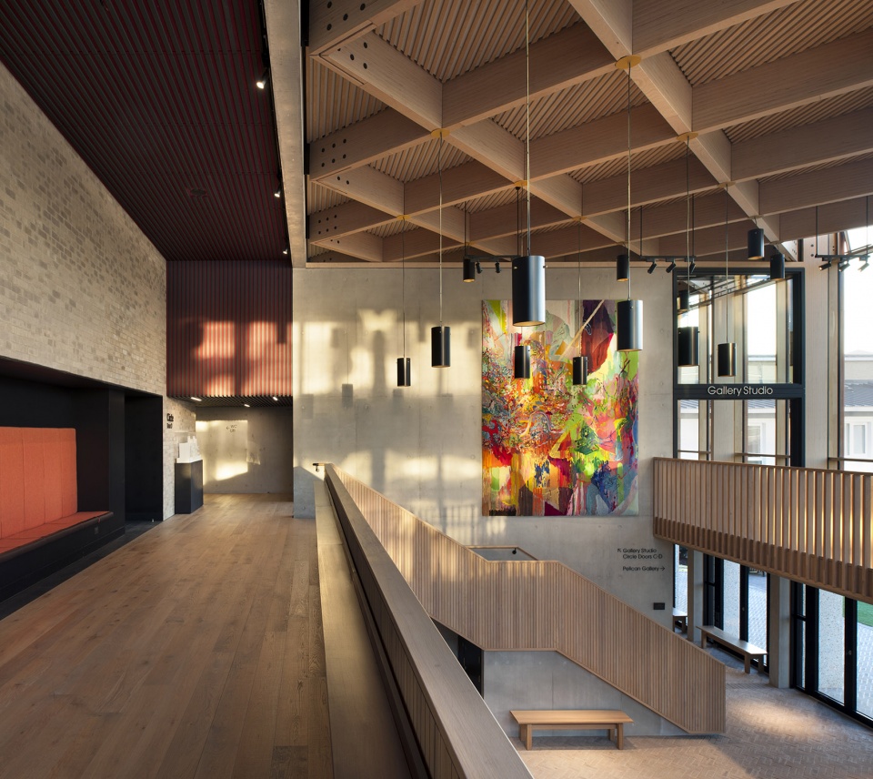 peter hall performing arts centre at the perse school by haworth tompkins