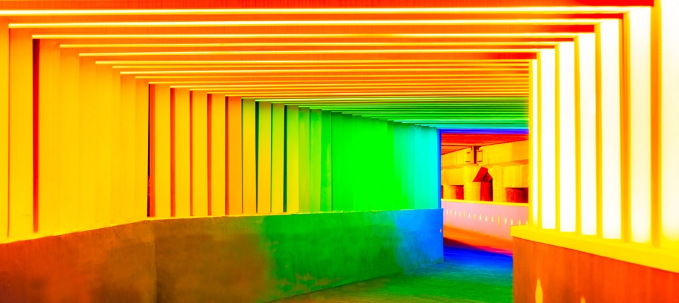 rainbow channel in jindi green world community china by antao aha group