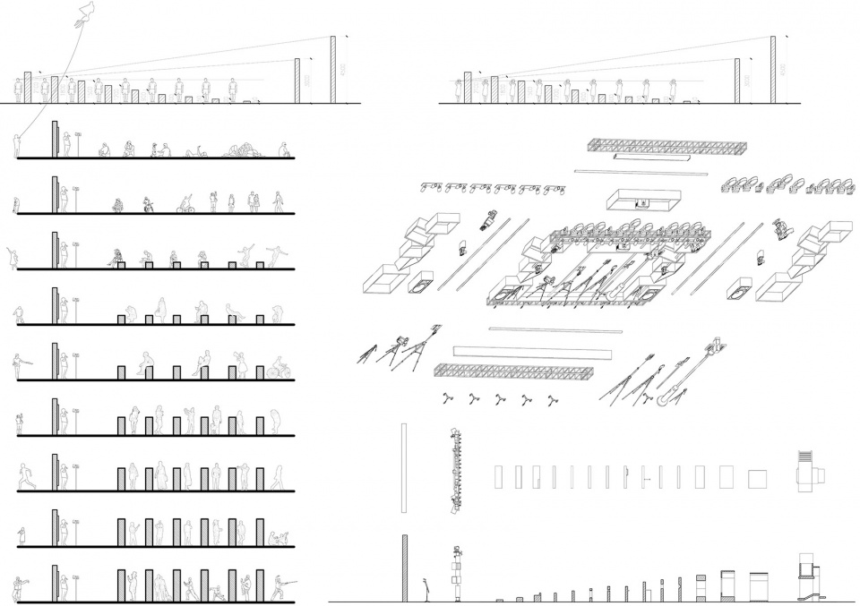urban research the gaps of public space by monolith architects