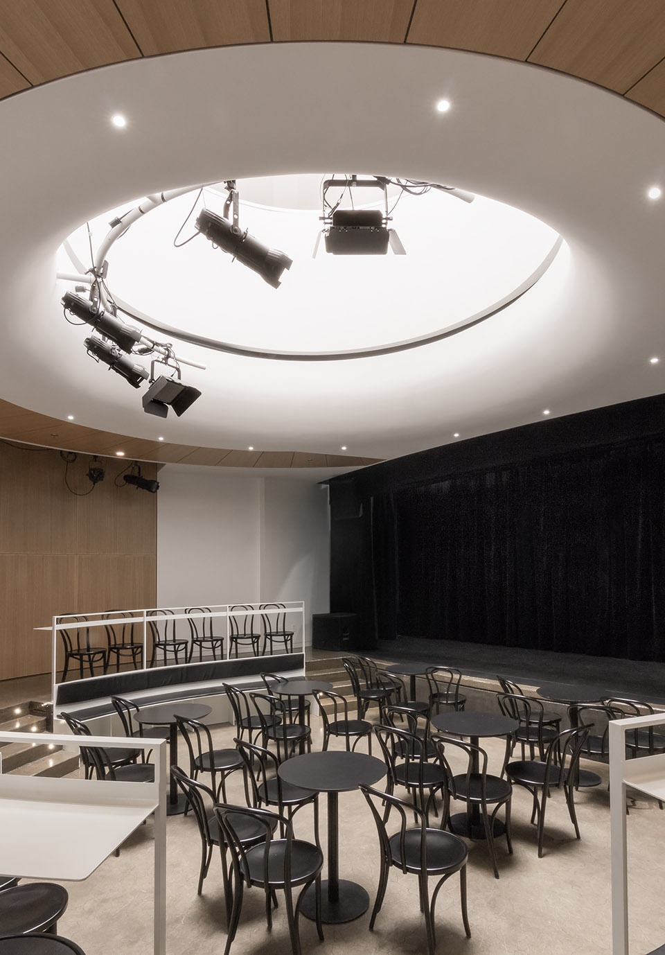 maison de la litterature house of literature by chevalier morales architectes