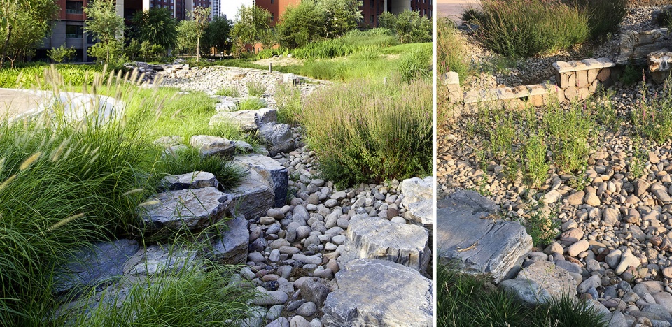 low cost resettlement community ecological landscape construction by china architecture design and research group