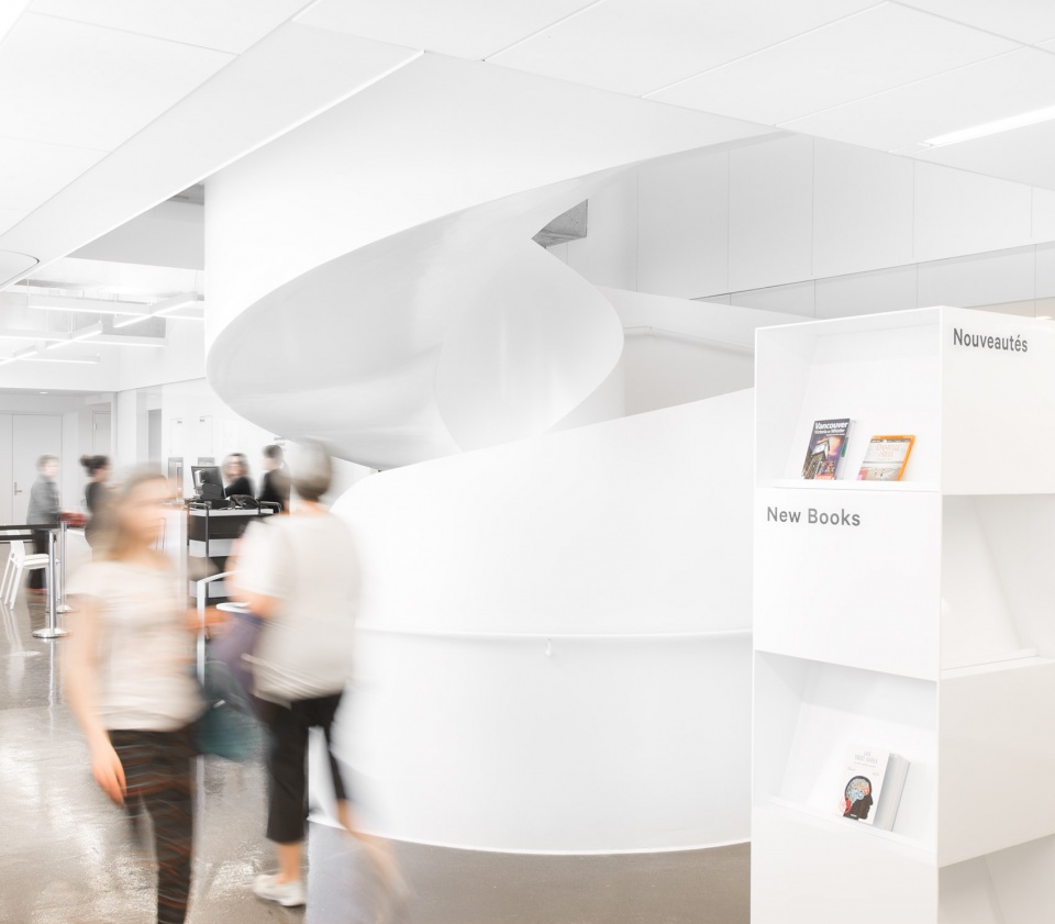 saul bellow library by chevalier morales architectes