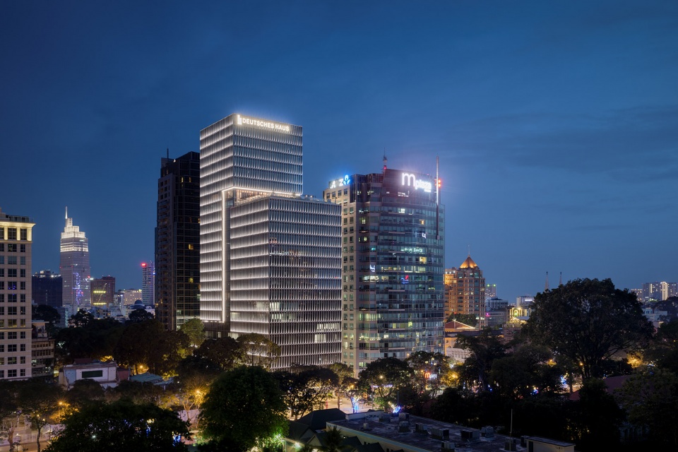 the german house sustainable office building in ho chi minh city by gmp
