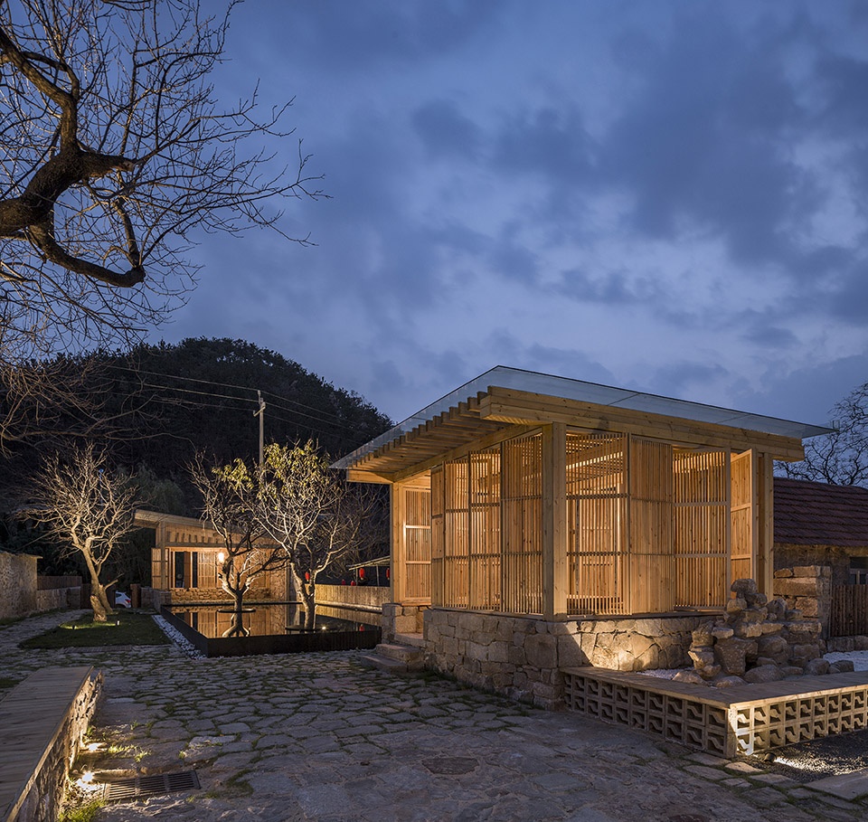 persimmon garden in wangjiatuan village china by 3andwich design he wei studio