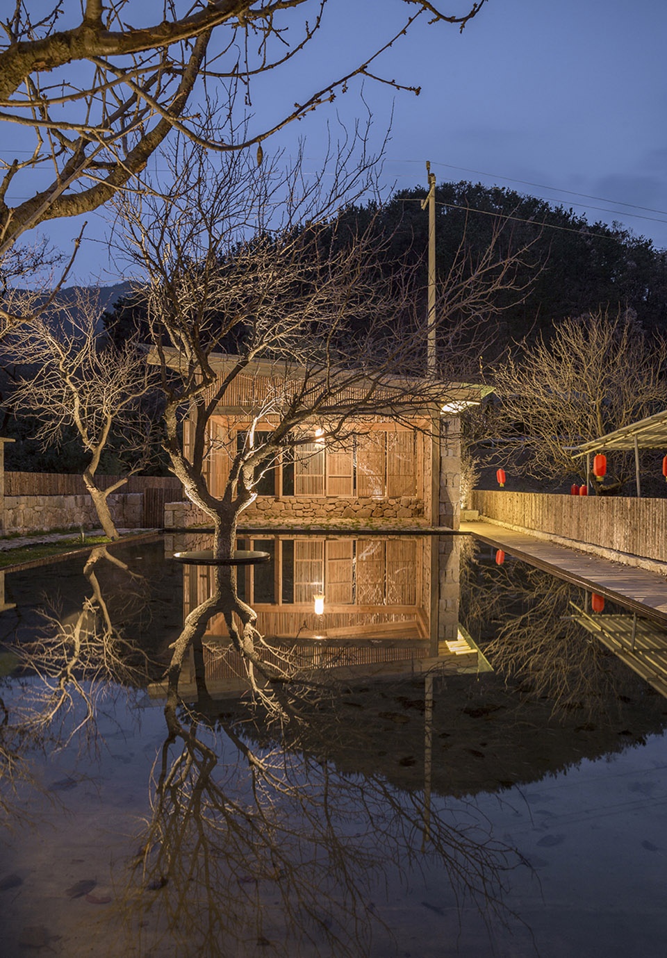 persimmon garden in wangjiatuan village china by 3andwich design he wei studio