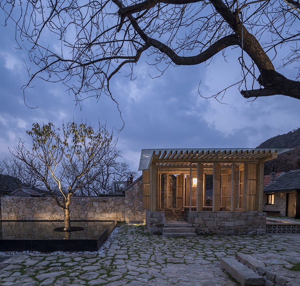 persimmon garden in wangjiatuan village china by 3andwich design he wei studio