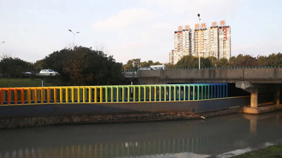rainbow channel in jindi green world community china by antao aha group