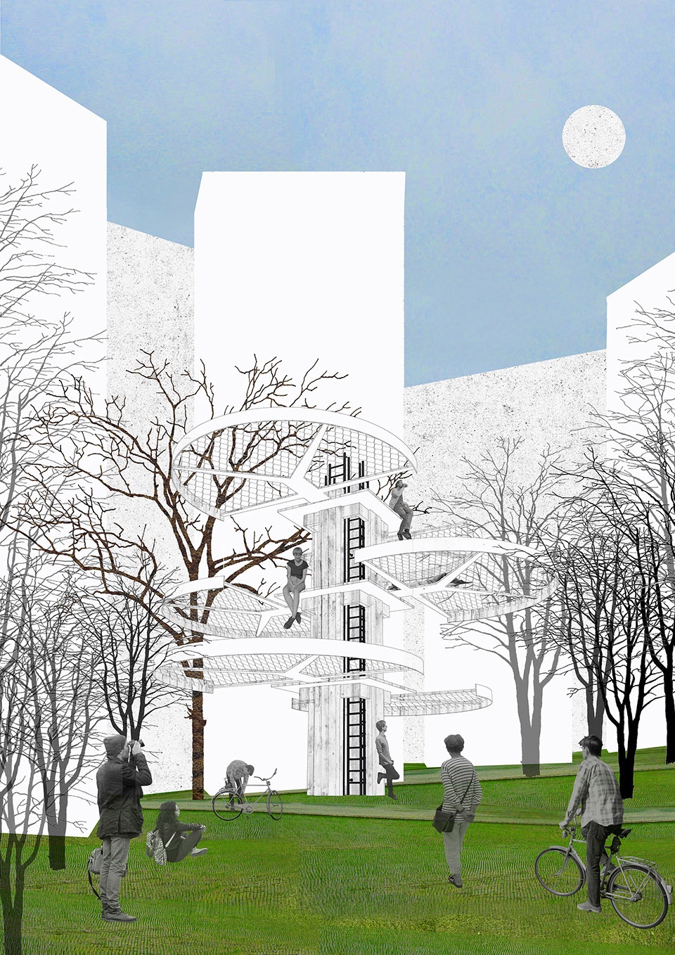urban research the gaps of public space by monolith architects