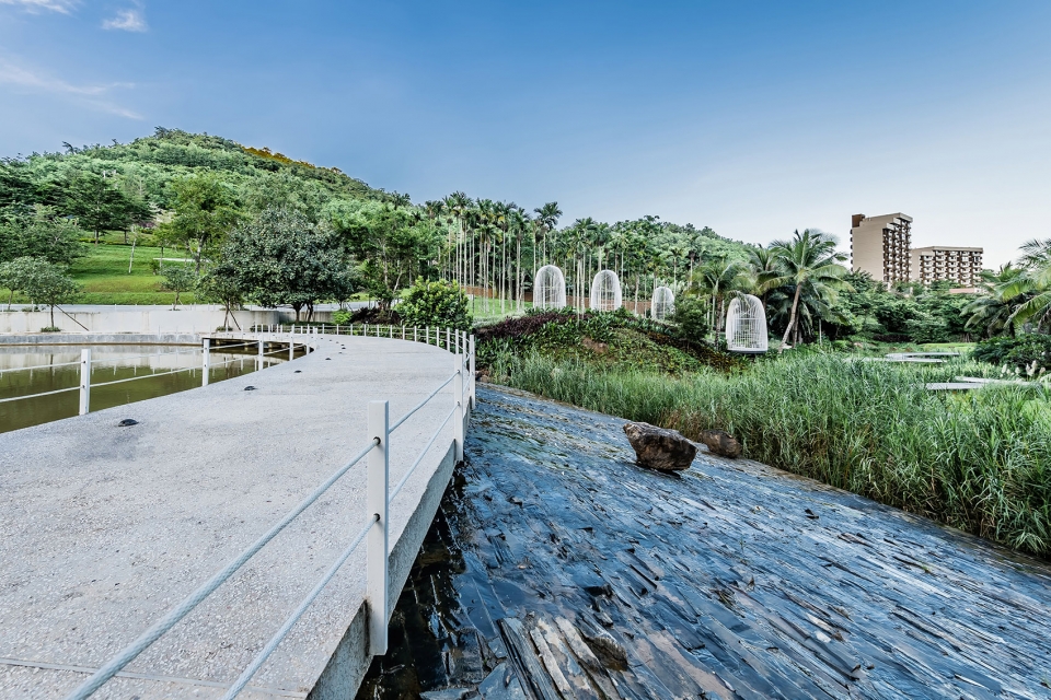 sanya forest wetland park locus associates