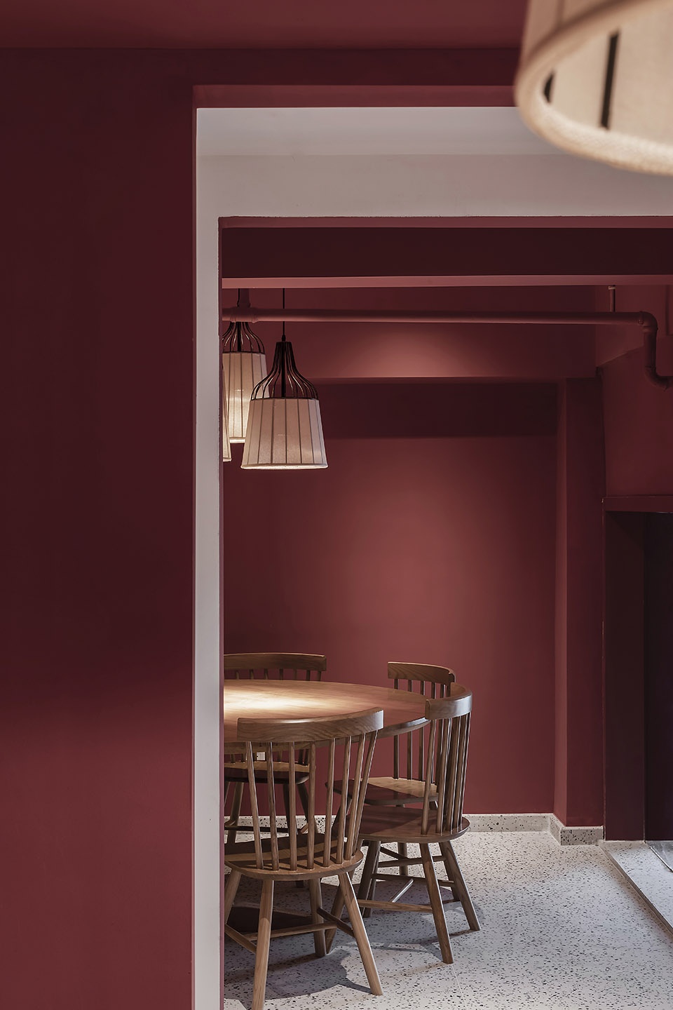 interest composition design for a crayfish restaurant china by linear arhitecture