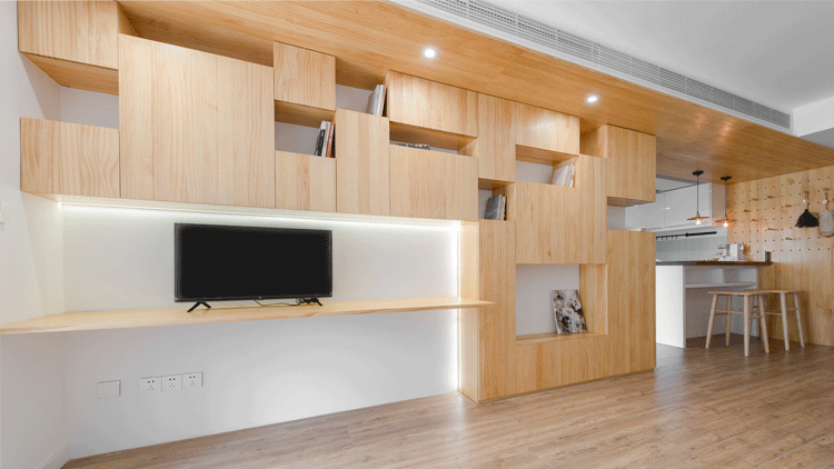 l apartment in shanghai china by atelier dy