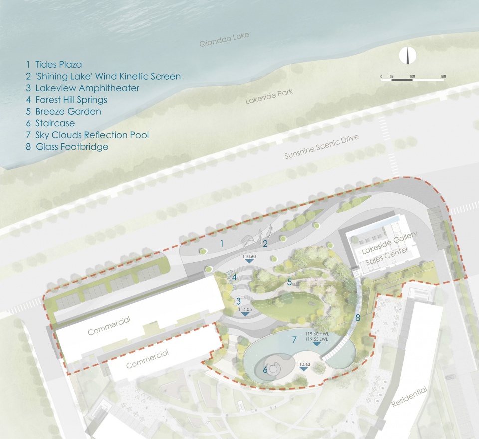lakeside garden china by topos landscape architects