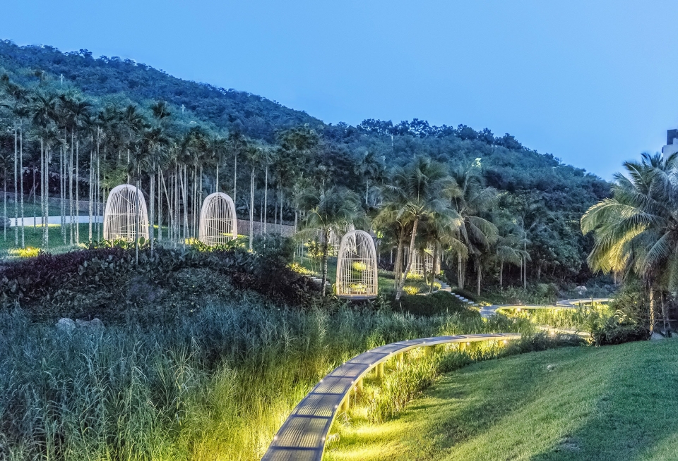 sanya forest wetland park locus associates