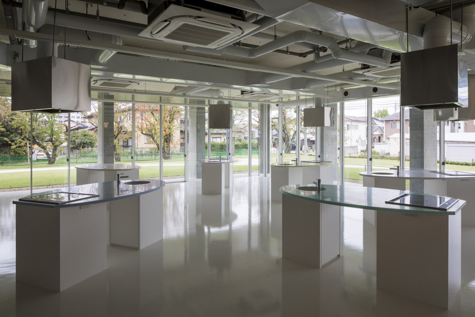 nonoichi library by mikami architects