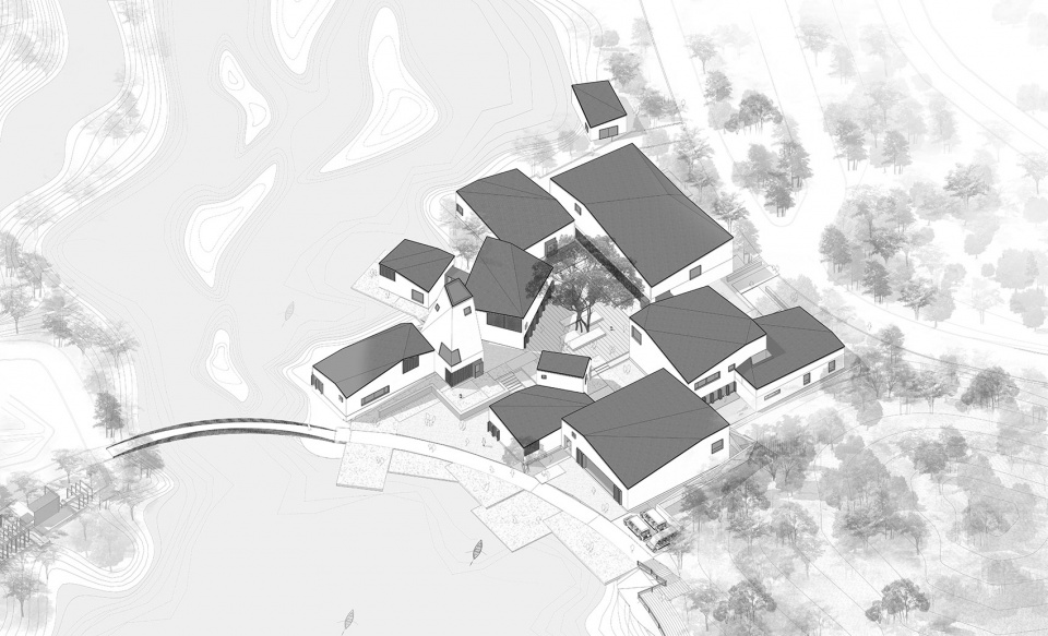 yun shang xi tang wetland resort complex china by iapa