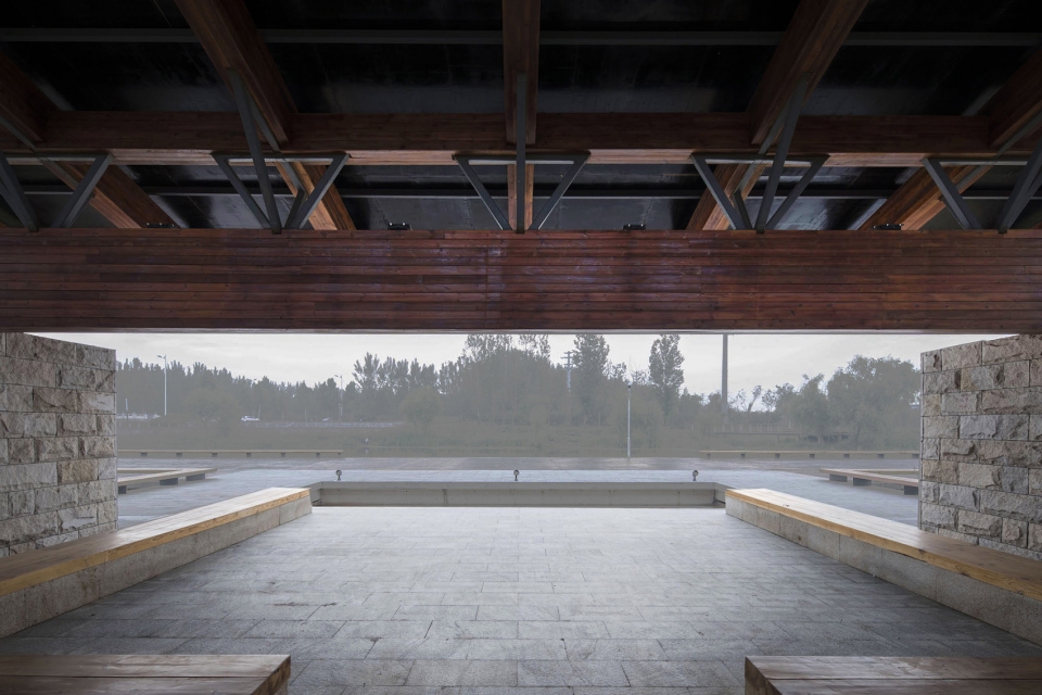 Beam Pavilion yzscape