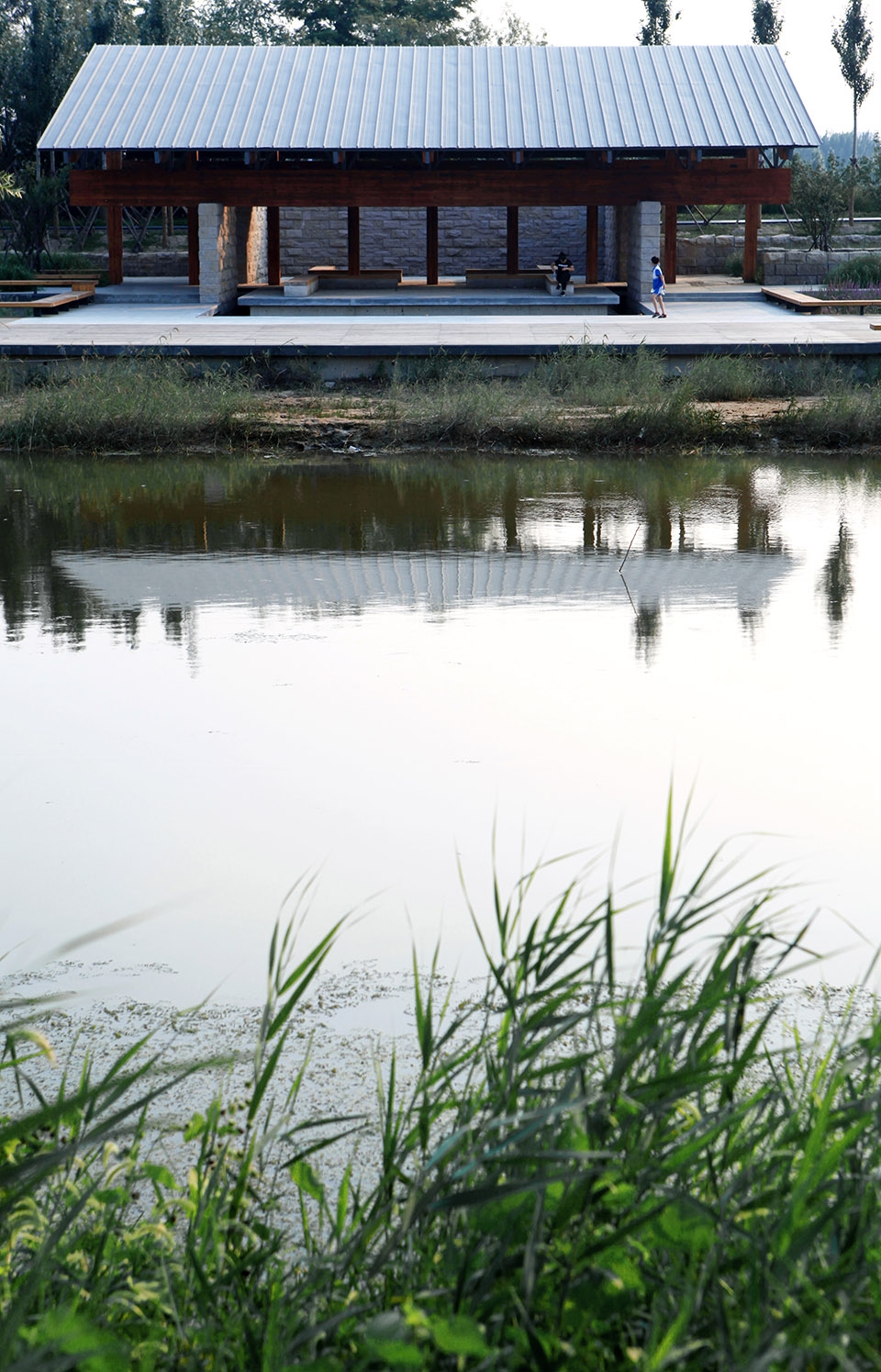 Beam Pavilion yzscape
