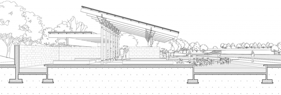 Beam Pavilion yzscape 1