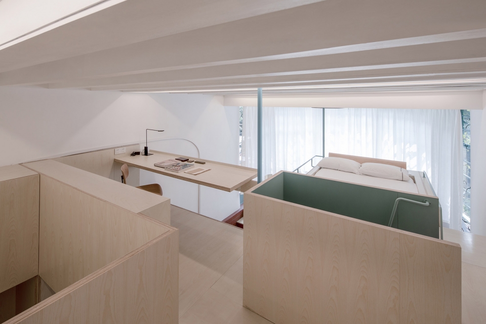 U shape room Atelier taoc