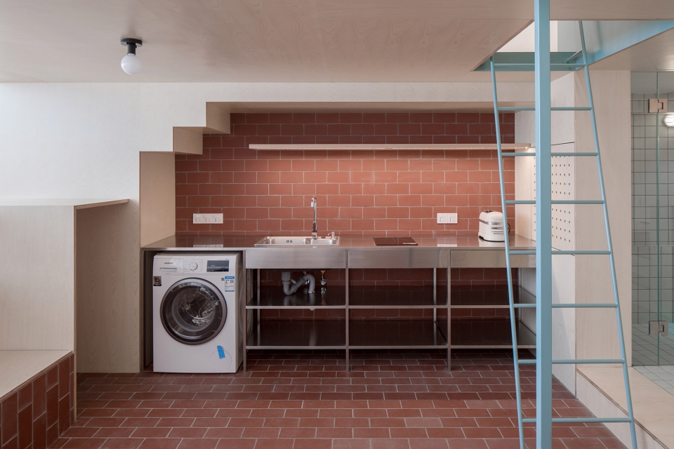 U shape room Atelier taoc