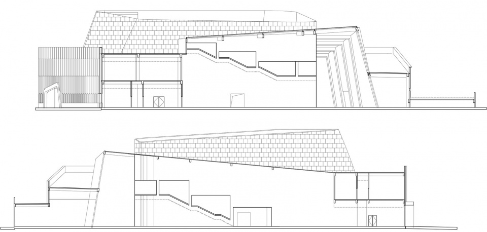 rudong cultural center china by tjad