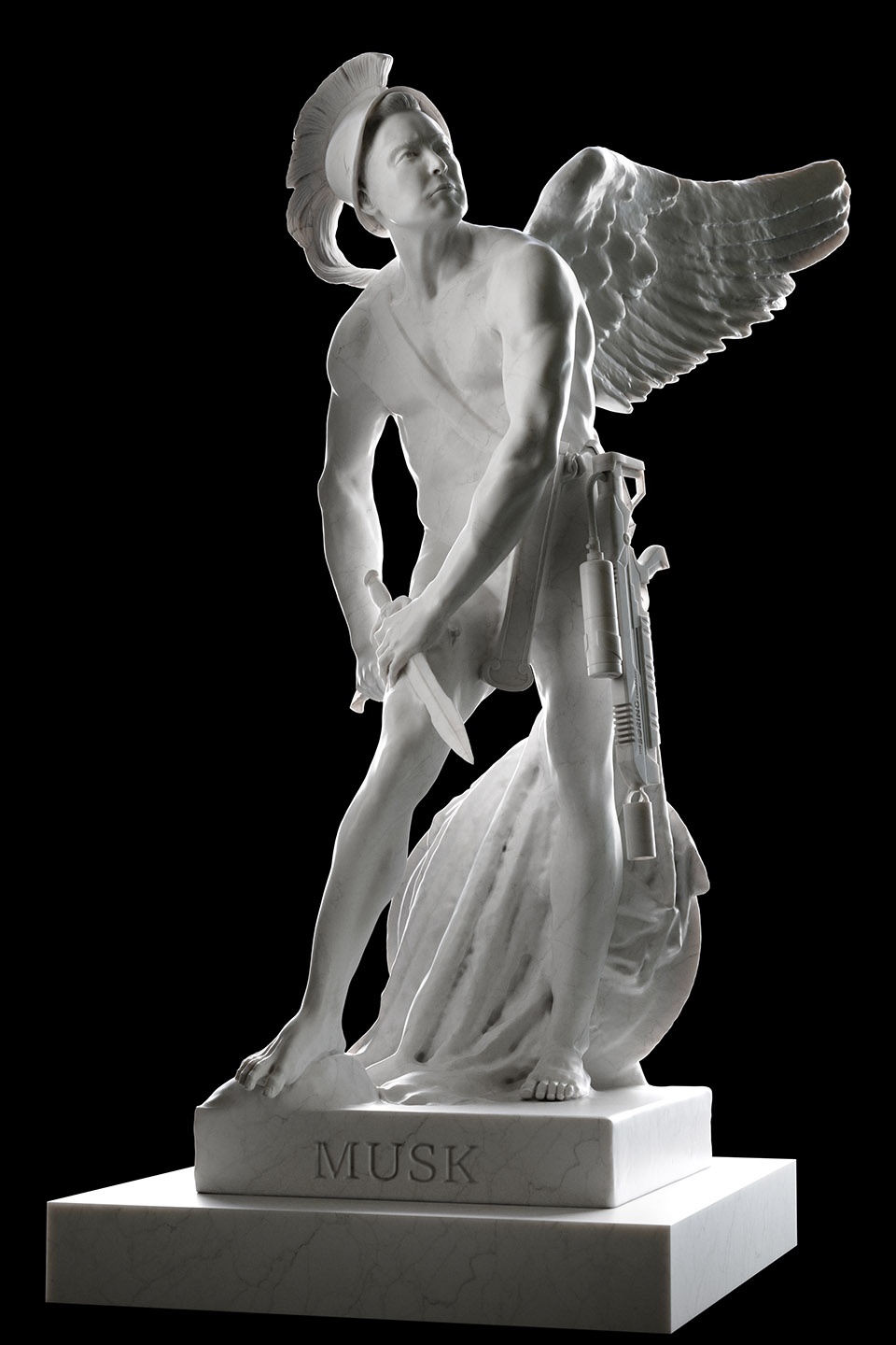 the beginning of the end sculpture exhibition by sebastian errazuriz