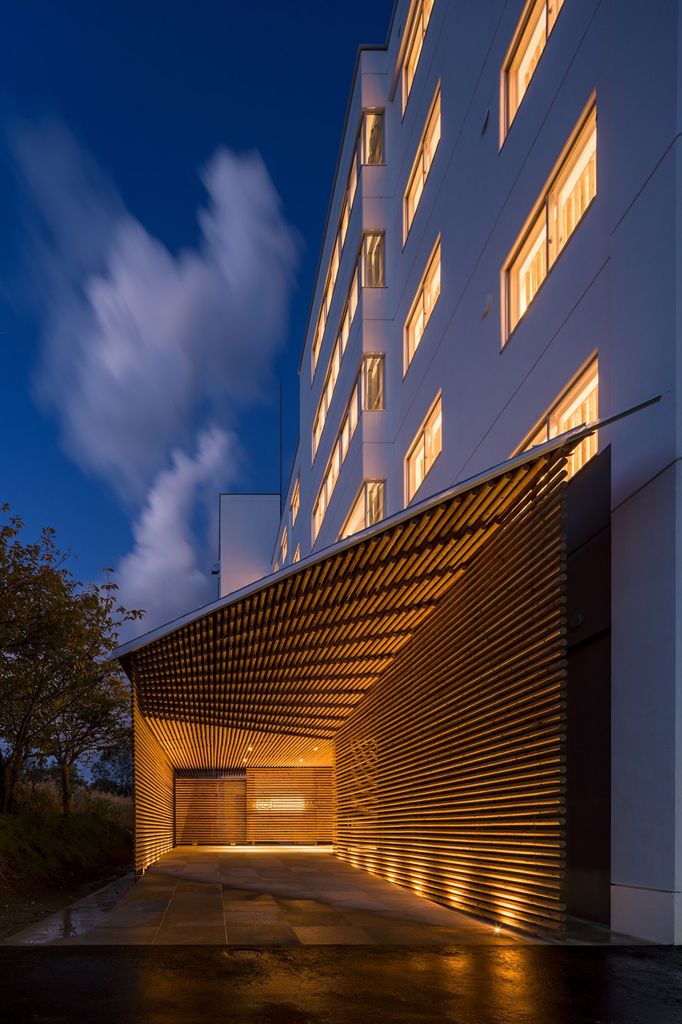 we hotel toya by kengo kuma and associates