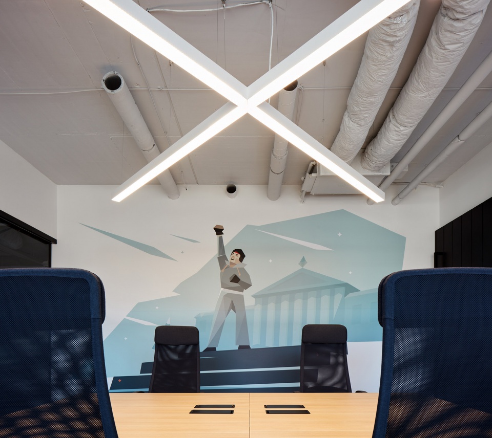 office interior design for it company websupport by studio perspektiv s r o
