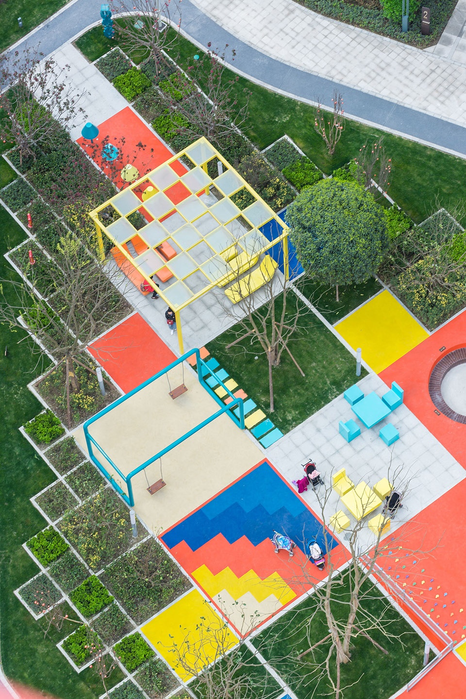 pixeland in sichuan china by 100architects shanghai