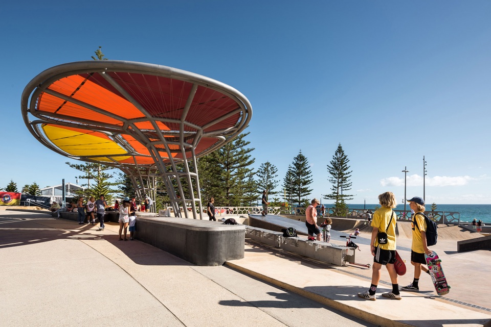 scarborough foreshore redevelopment by taylor cullity lethlean udla