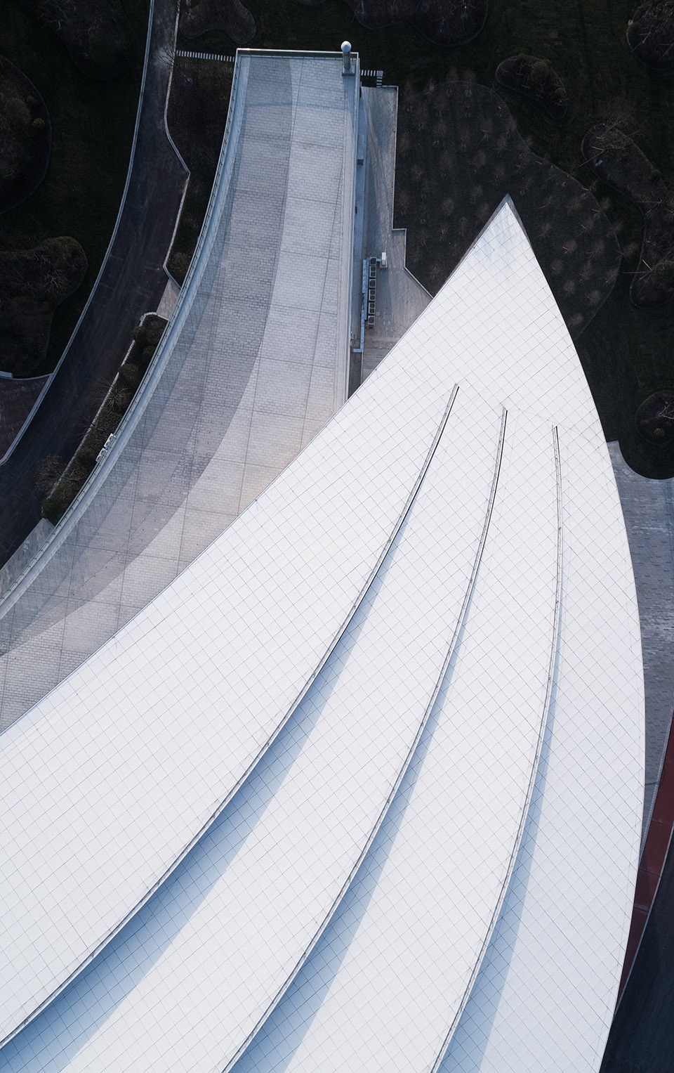 rudong sports center china by tjad