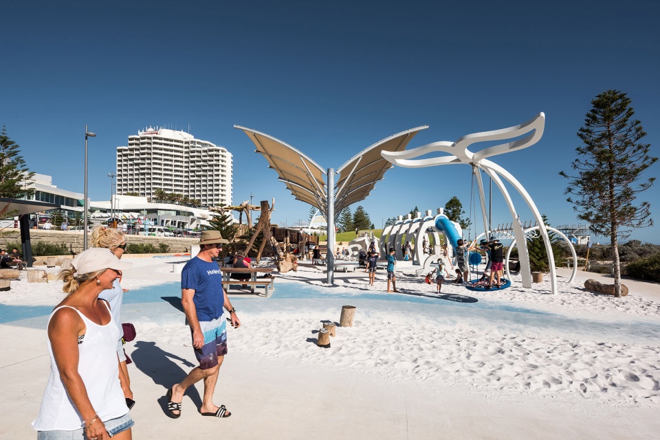 scarborough foreshore redevelopment by taylor cullity lethlean udla