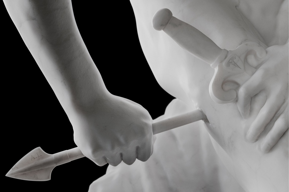 the beginning of the end sculpture exhibition by sebastian errazuriz