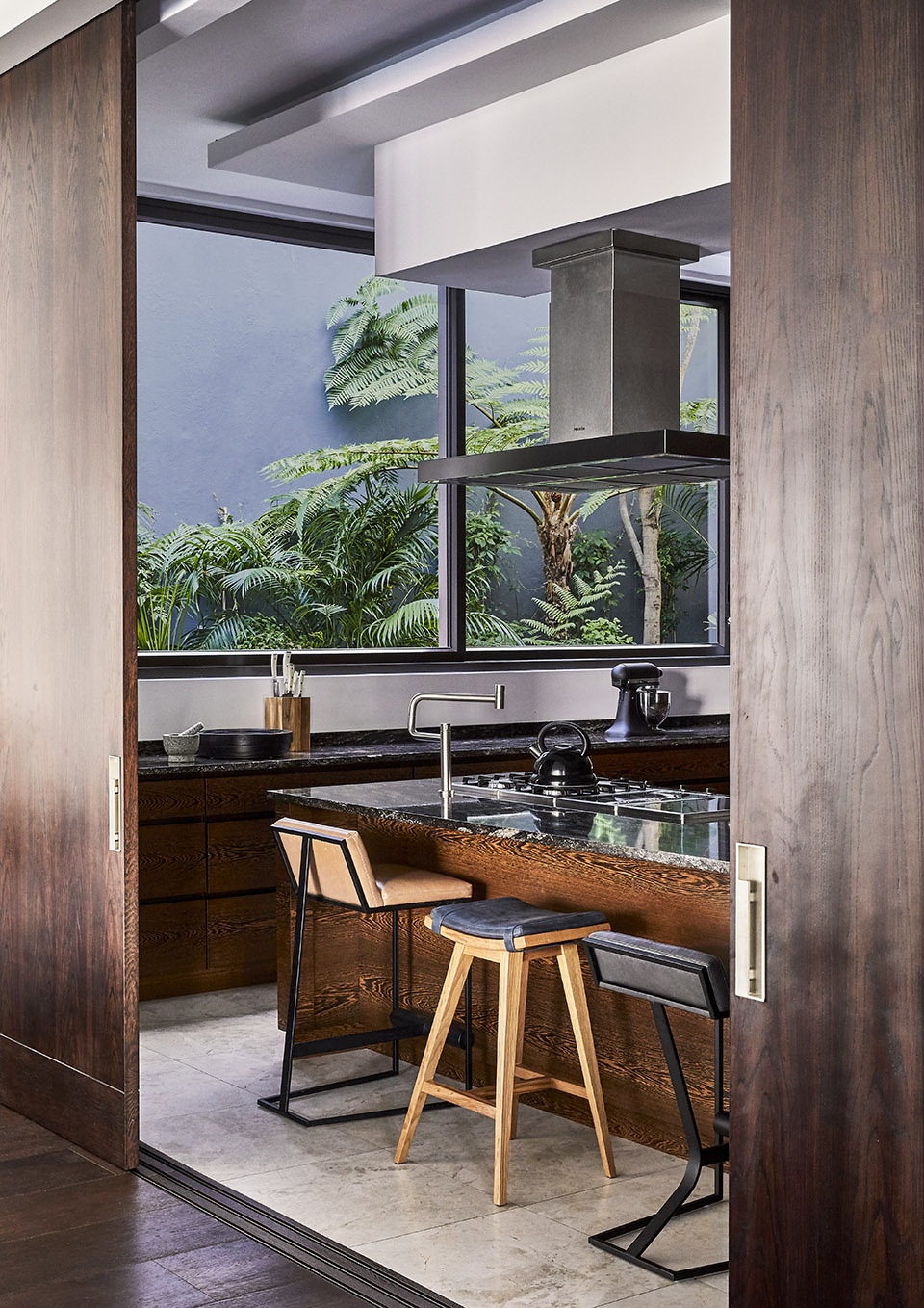 interior design of hillside view by arrcc