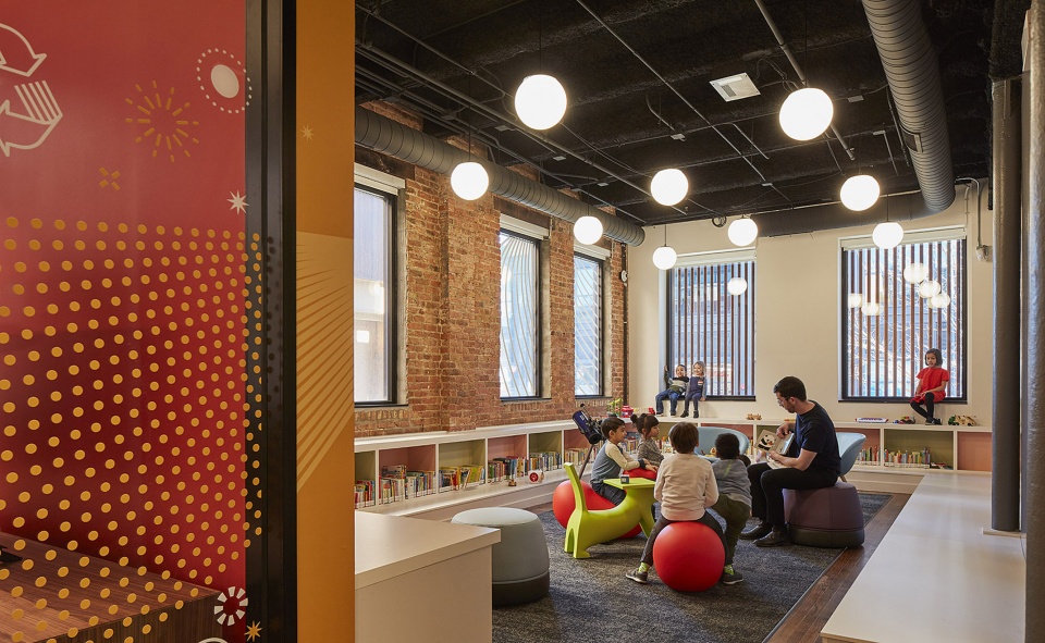 chicago public library west loop branch by som