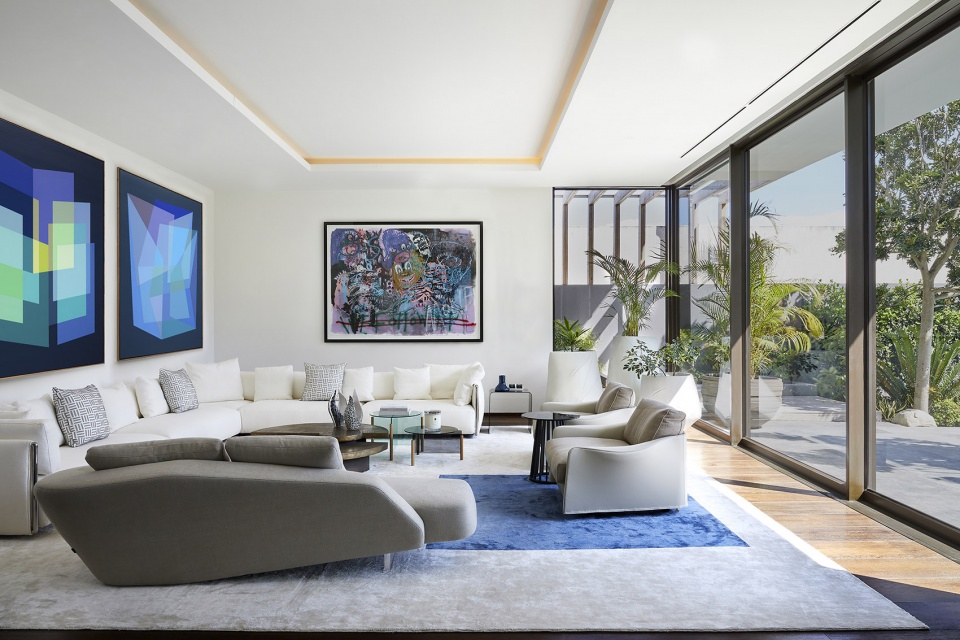 interior design of hillside view by arrcc