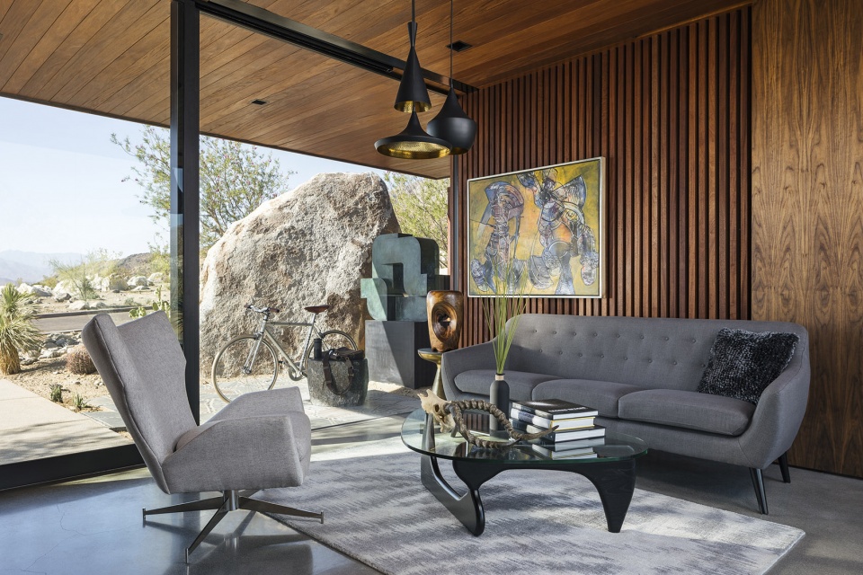desert palisades guardhouse by studio ard architects