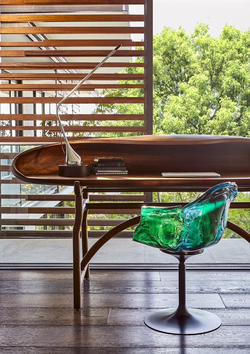 interior design of hillside view by arrcc